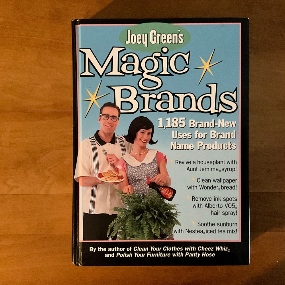 Joey Green's Magic Brands‎ Book 1185 Uses Brand Name Products Funny